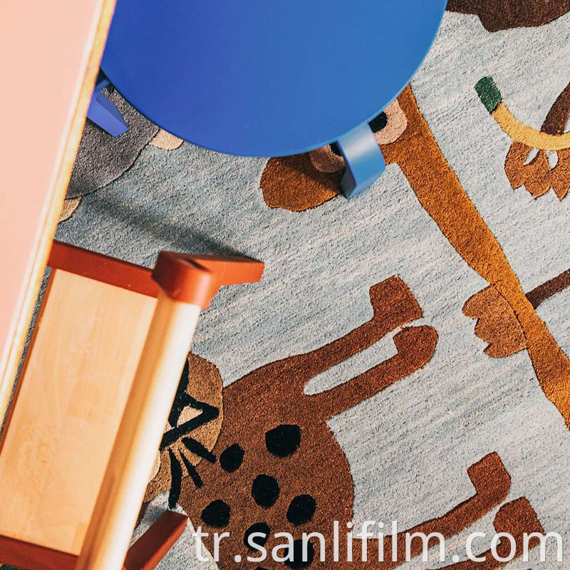 Delicate Natural Fibers Carpet Protective Film